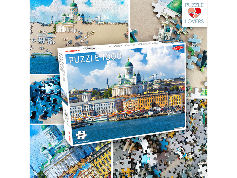 Tactic 1000 pcs puzzle: View of Helsinki