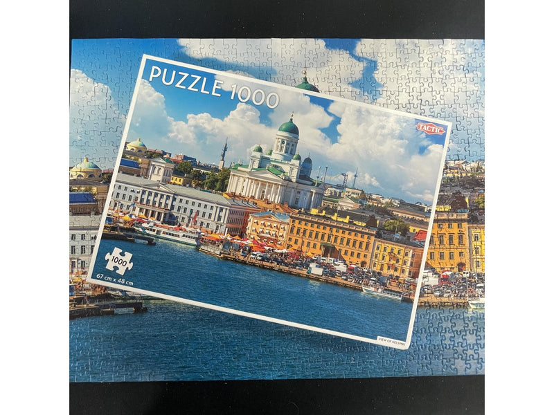 Tactic 1000 pcs puzzle: View of Helsinki