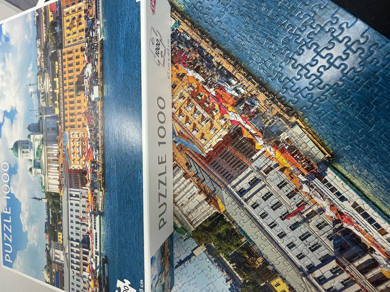 Tactic 1000 pcs puzzle: View of Helsinki