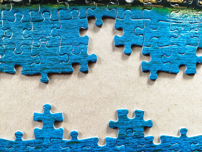 Tactic 1000 pcs puzzle: View of Helsinki