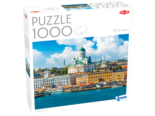 Tactic 1000 pcs puzzle: View of Helsinki