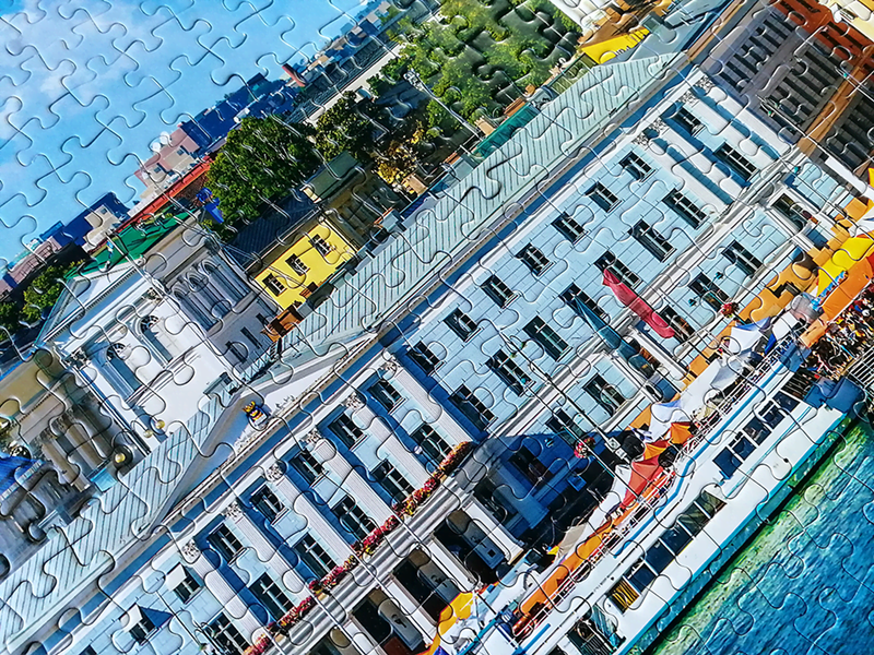 Tactic 1000 pcs puzzle: View of Helsinki