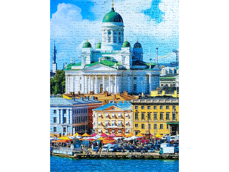 Tactic 1000 pcs puzzle: View of Helsinki