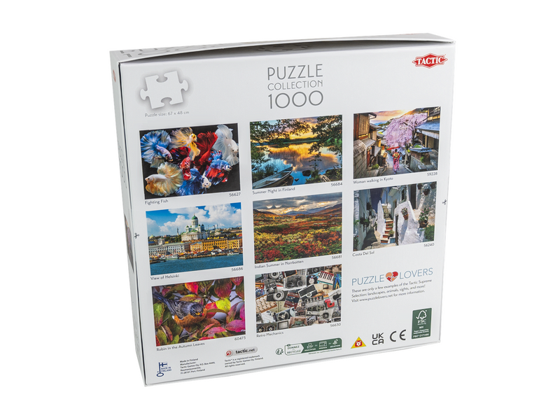 Tactic 1000 pcs puzzle: Woman walking in Kyoto
