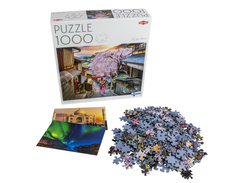 Tactic 1000 pcs puzzle: Woman walking in Kyoto