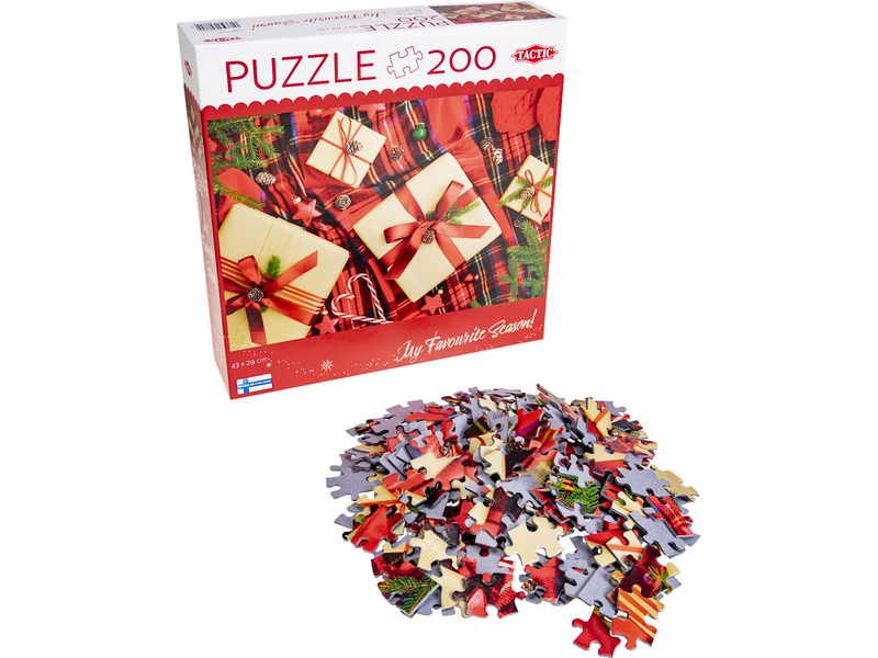Tactic 200 pcs puzzle: Christmas presents