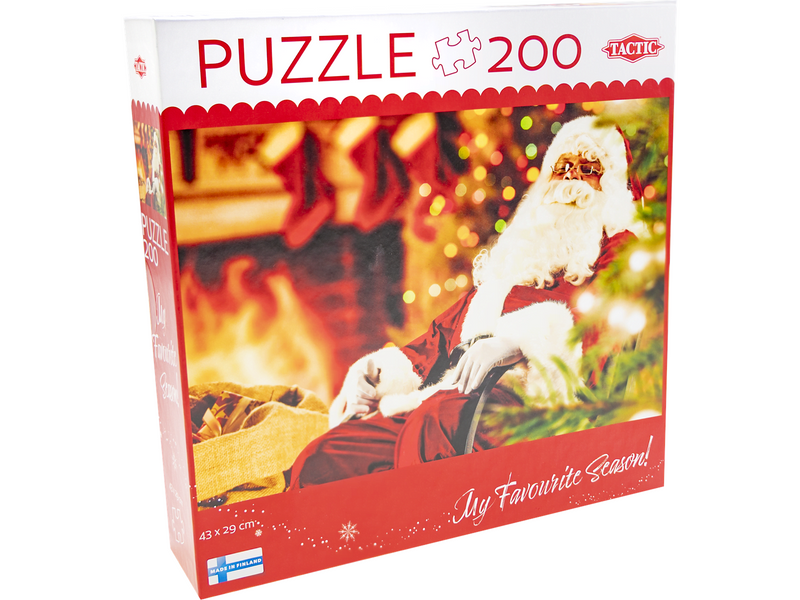 Tactic 200 pcs puzzle: Christmas stockings