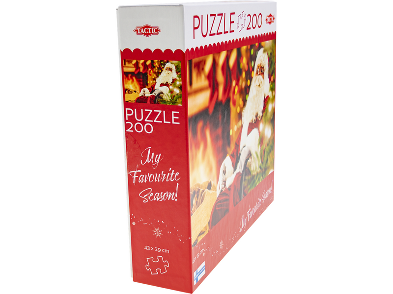 Tactic 200 pcs puzzle: Christmas stockings