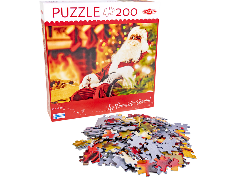 Tactic 200 pcs puzzle: Christmas stockings