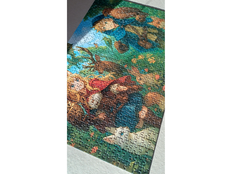 Tactic 500 pcs puzzle: Along the Sylvan Path