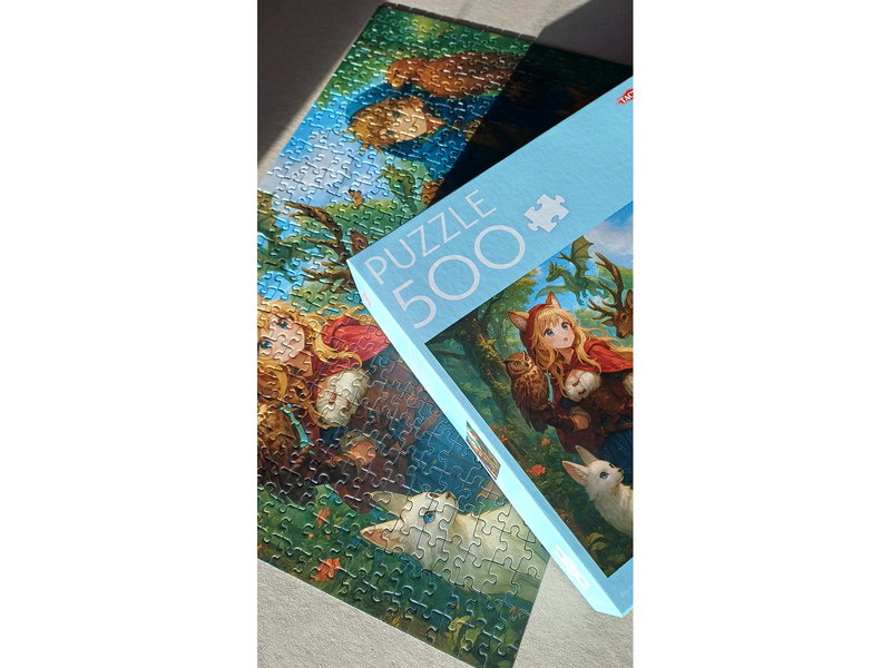 Tactic 500 pcs puzzle: Along the Sylvan Path