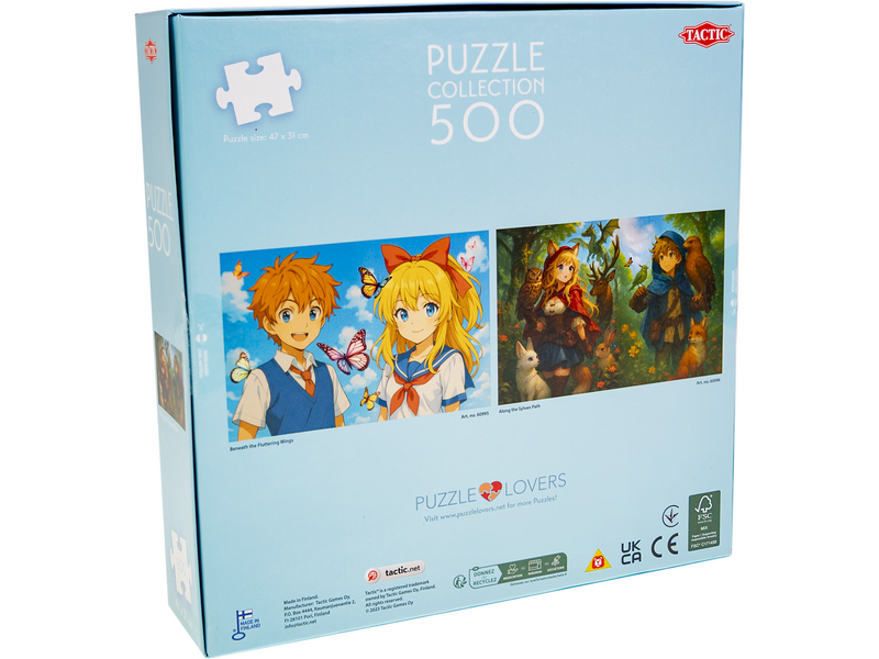 Tactic 500 pcs puzzle: Along the Sylvan Path