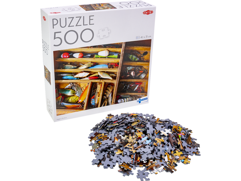 Tactic 500 pcs puzzle: Angler's Archive