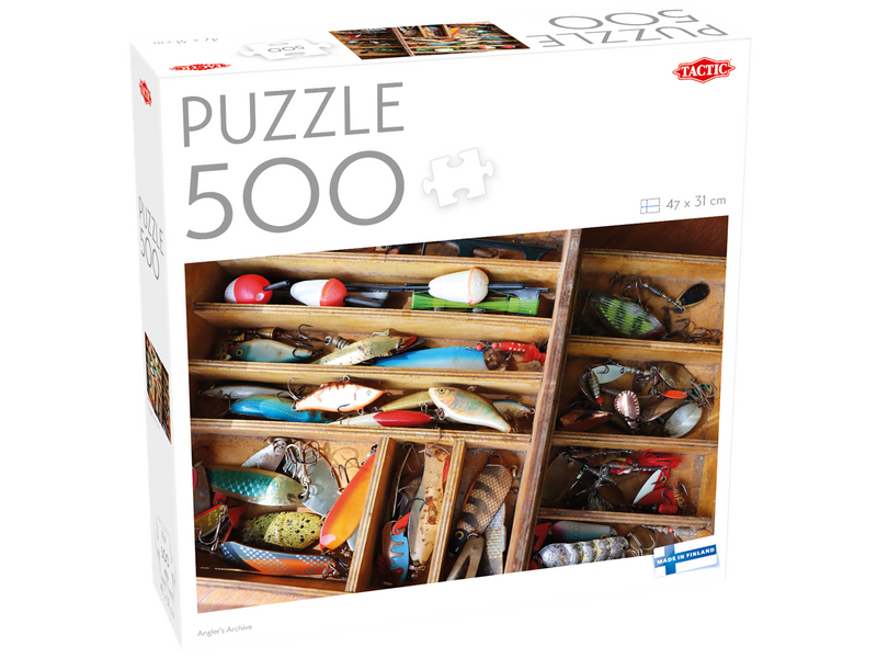 Tactic 500 pcs puzzle: Angler's Archive