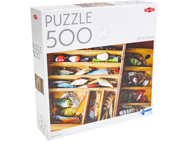 Tactic 500 pcs puzzle: Angler's Archive