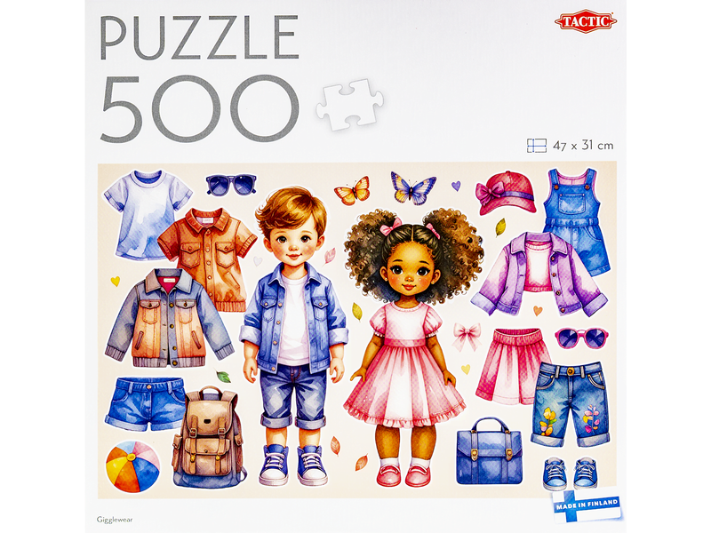 Tactic 500 pcs puzzle: Gigglewear