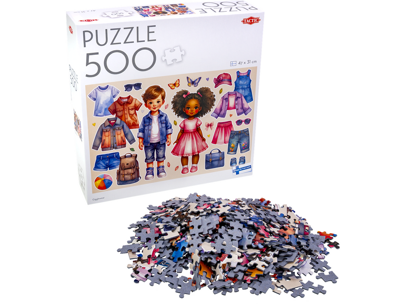 Tactic 500 pcs puzzle: Gigglewear