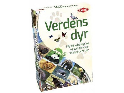 Tactic Animals of the World card game (DK)