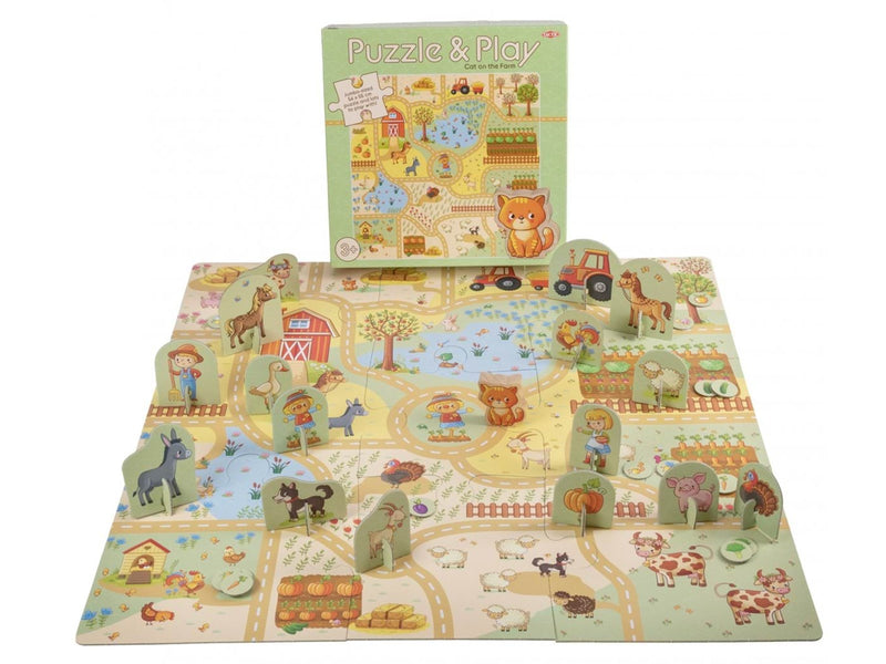 Tactic My First Puzzle & Play Cat on the Farm
