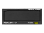 Tandberg Data Tandberg RDX QuikStor - Andere - USB 3.0 - Schwarz