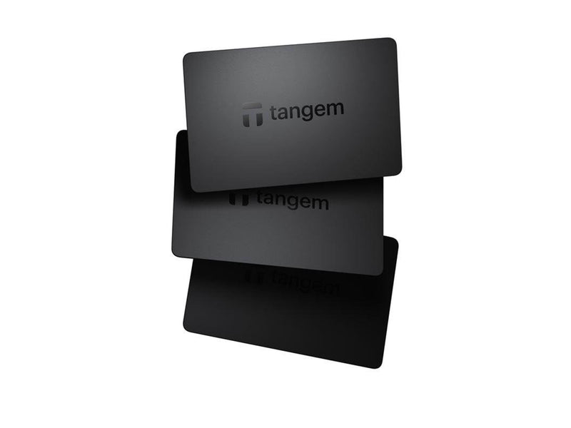 Tangem Wallet - 3-card set - Black