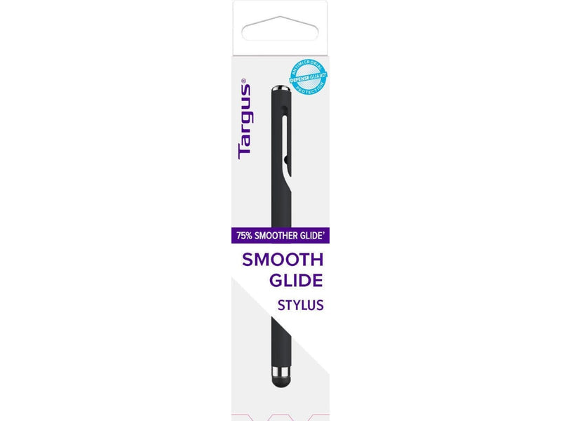 Targus Antimicrobial Smooth Stylus Pen For Smartphones and Touchscreens - Black - ()