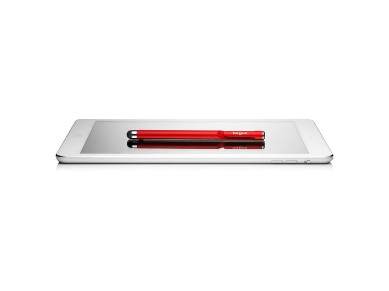 Targus Antimicrobial Smooth Stylus Pen For Smartphones and Touchscreens - Red