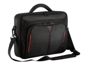 Targus CN418EU Classic+ 17-18" Clamshell Laptop Bag - Black/Red