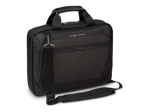 Targus CitySmart 12 12.5 13 13.3 14" Slimline Topload Laptop Case - Black/Grey