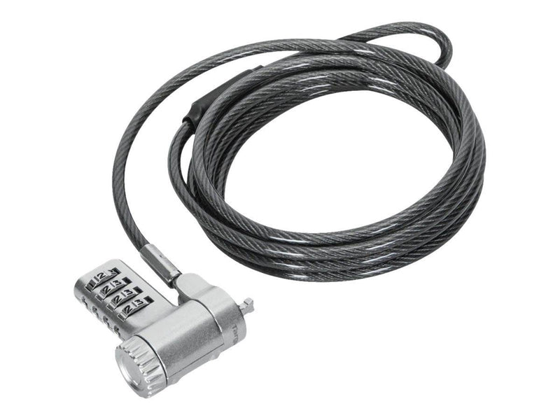 Targus DEFCON® Ultimate Universal Resettable Combination Cable Lock with Adaptable Lock Head