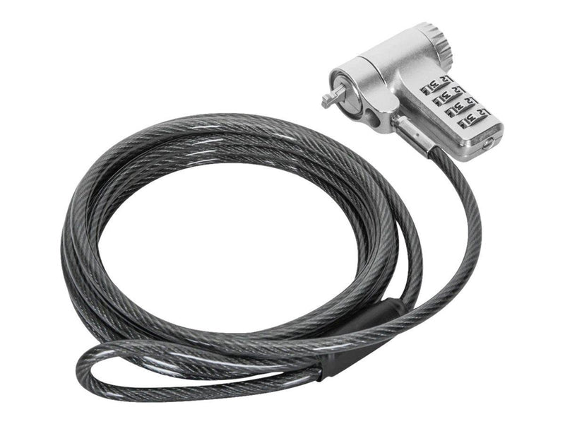 Targus DEFCON® Ultimate Universal Resettable Combination Cable Lock with Adaptable Lock Head