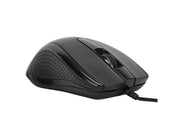 Targus Full-Size Optical Antimicrobial Wired Mouse - Maus (Schwarz)