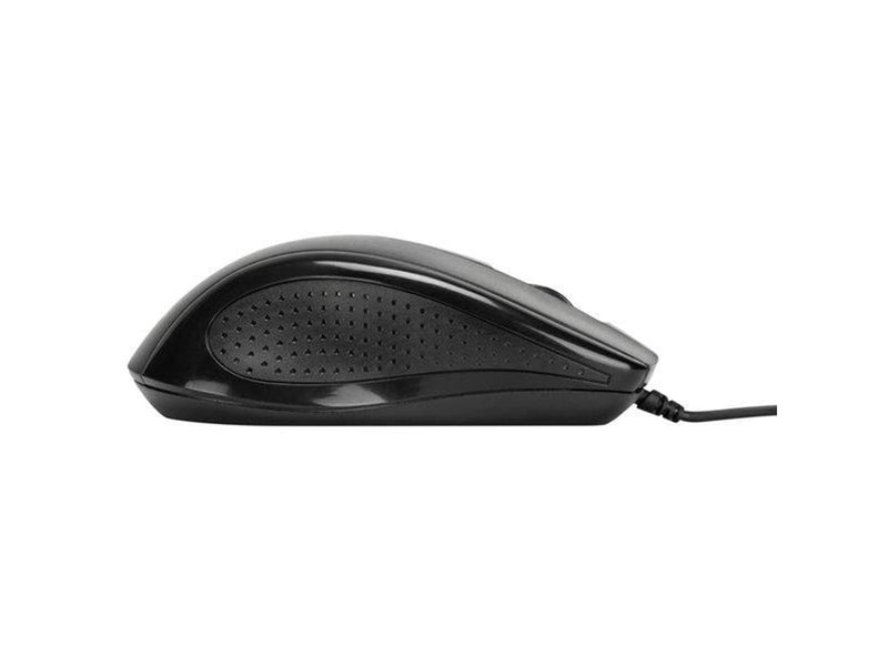 Targus Full-Size Optical Antimicrobial Wired Mouse - Maus (Schwarz)