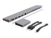Targus HyperDrive - docking station - USB-C x 2 - 3 x HDMI 3 x DP - GigE