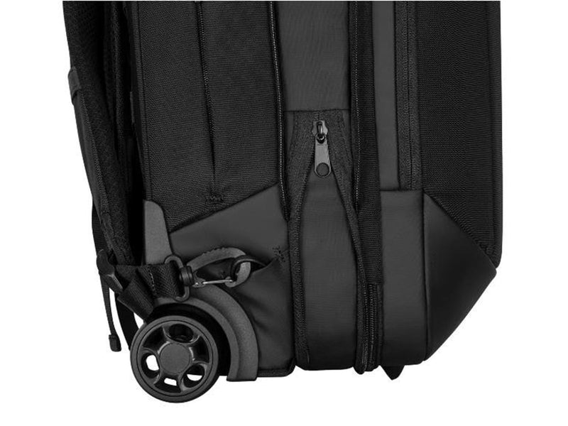 Targus Mobile Tech Traveler EcoSmart Rolling Backpack 15.6” (Black)