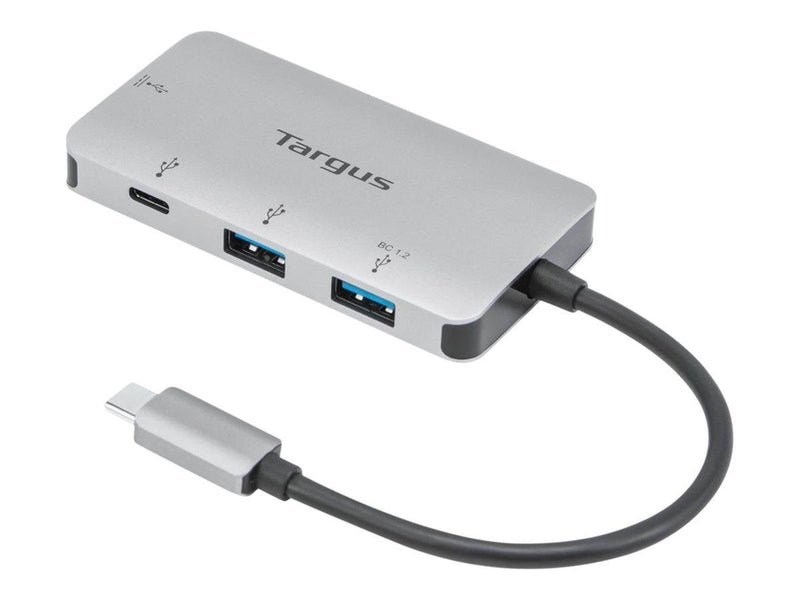 Targus USB-C MP H w 2xUSB A 2xUSB-C  USB-Hubs - 4 - Grau