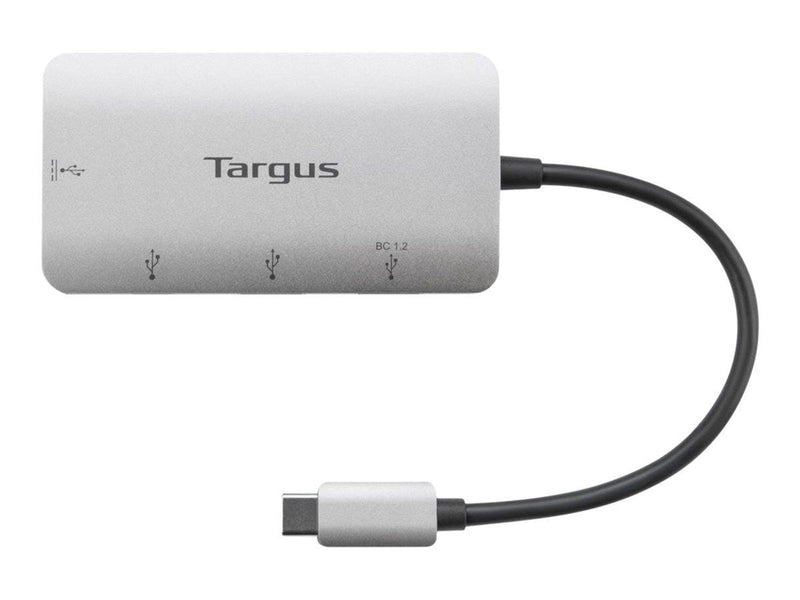 Targus USB-C MP H w 2xUSB A 2xUSB-C  USB-Hubs - 4 - Grau
