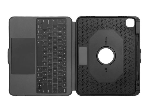 Targus Versavu - keyboard and folio case - Tastatur & Folio-Set - Nordic ISO - Schwarz *DEMO*