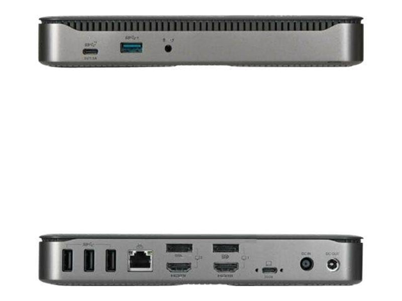 Targus - docking station - USB-C 3.2 Gen 2 / Thunderbolt 3 - 2 x HDMI 2 x DP - GigE