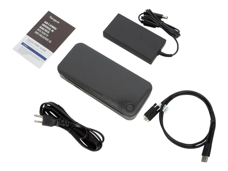 Targus - docking station - USB-C 3.2 Gen 2 / Thunderbolt 3 - 2 x HDMI 2 x DP - GigE