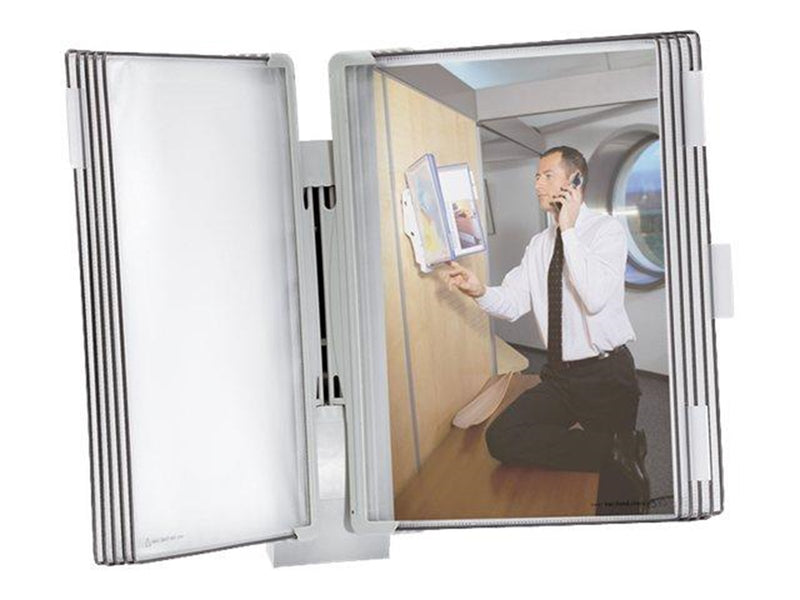 Tarifold t-office display panel system - for A4 - grey