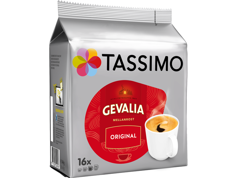 Tassimo Pods Gevalia - Medium Roast - 16 pcs