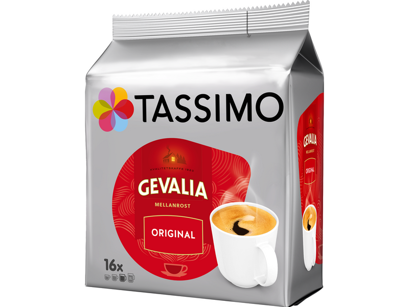 Tassimo Pods Gevalia - Medium Roast - 16 pcs