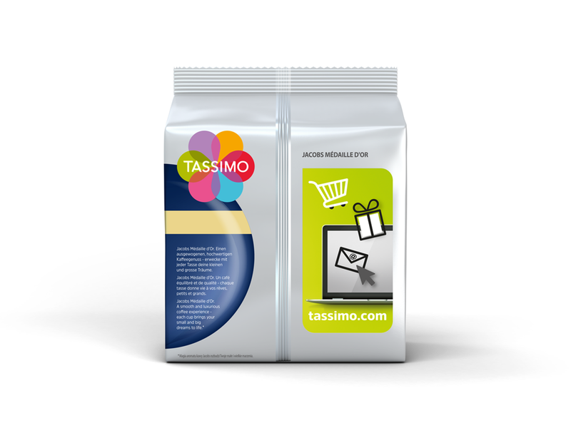 Tassimo Pods Jacobs Medaille d'Or - 16 pcs