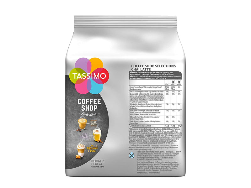 Tassimo Tea pods Chai Latte - 8 pcs