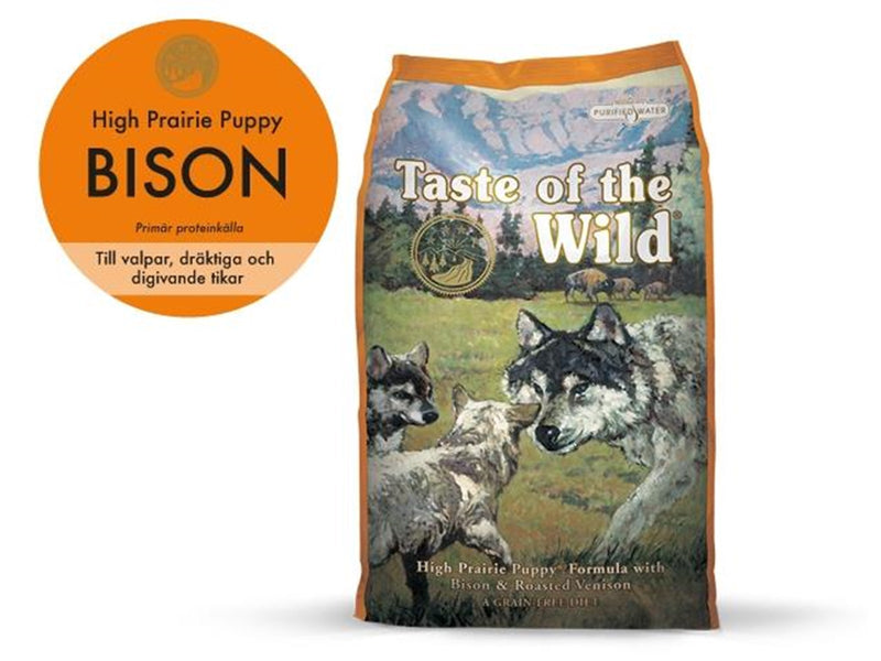 Taste of the Wild High Prairie Puppy Bison 12.2 kg