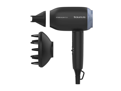 Taurus Haartrockner / Föhne Hair Dryer 1400W Studio Glow 1500 Black - 1400 W