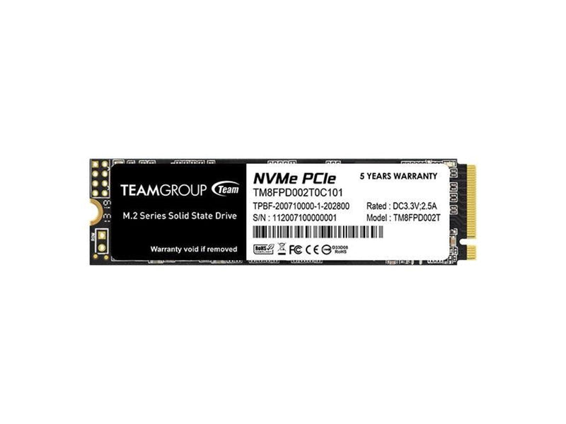 Team Group MP33 Pro SSD - 2TB - PCIe 3.0 - M.2 2280