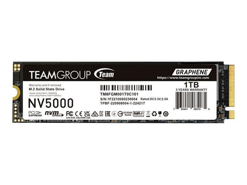 Team Group NV5000 - SSD - 1 TB - PCIe 4.0 x4 (NVMe)