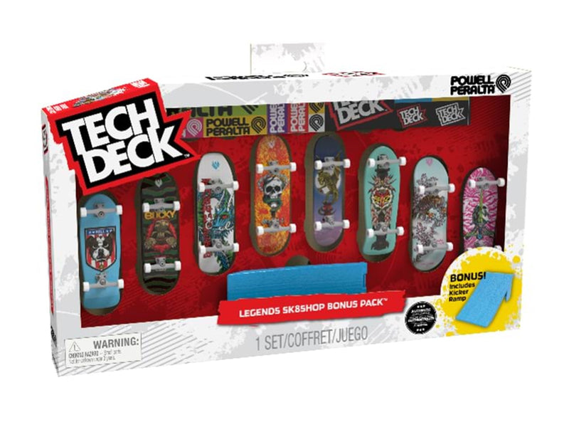 Tech Deck 8 Pack Multipack - Retro Neon